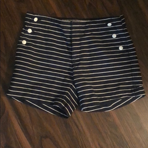 Tommy Hilfiger Pants - Tommy Hilfiger Sailor Shorts Navy & White Size 2